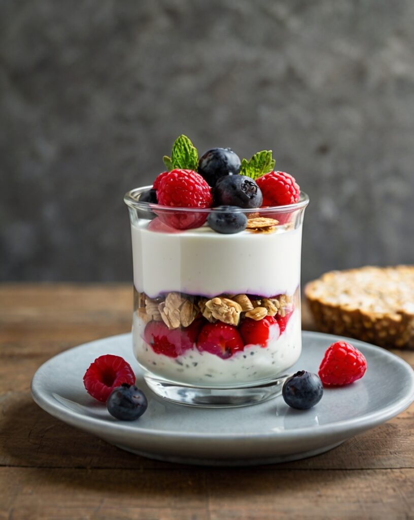 Greek Yogurt and Berry Parfait