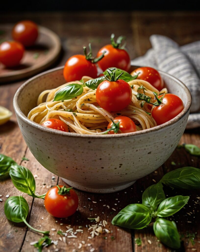 Vegan Tomato Basil Pasta