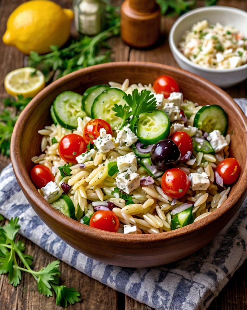 Thumbnail of Greek Orzo Salad