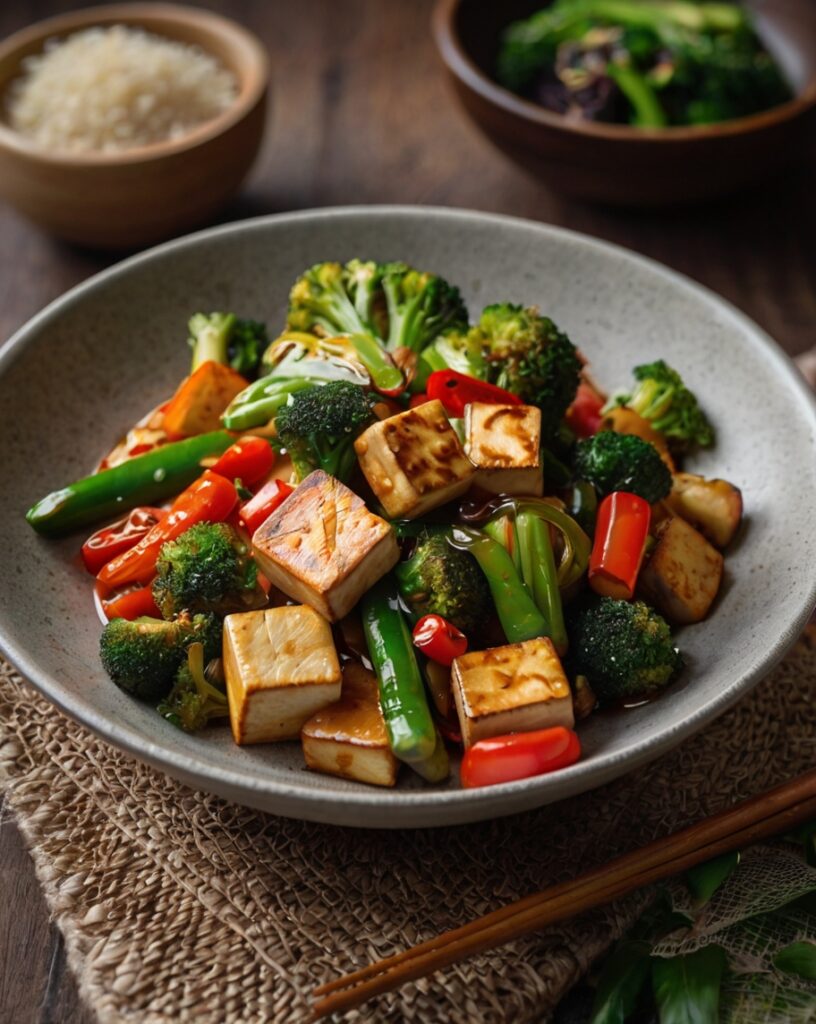 Thumbnail of Stir-Fried Veggies with Tofu