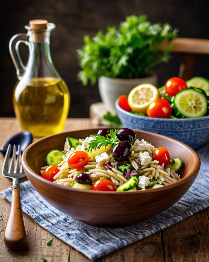 Greek Orzo Salad