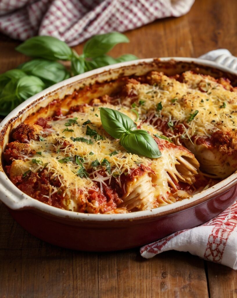 Thumbnail of Chicken Parmesan Casserole