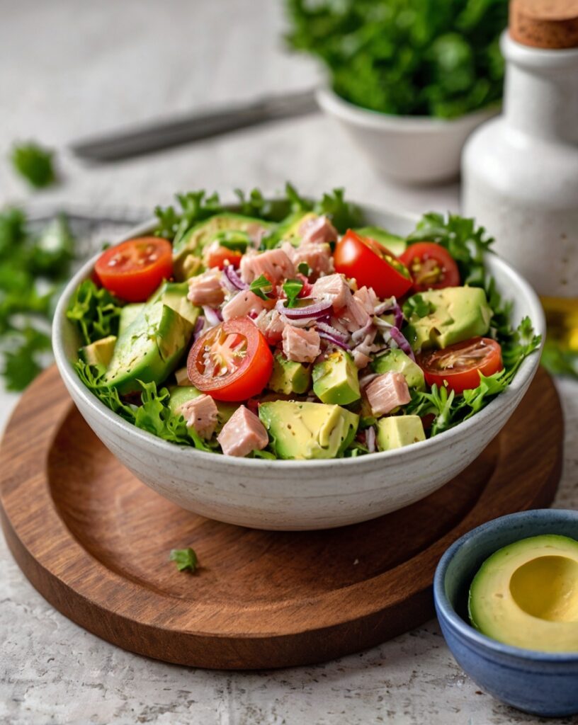 Avocado and Tuna Salad
