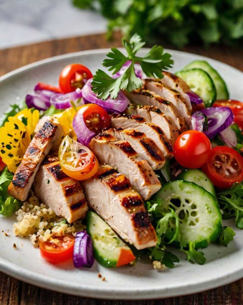 Thumbnail of Quinoa Salad with Grilled Chicken