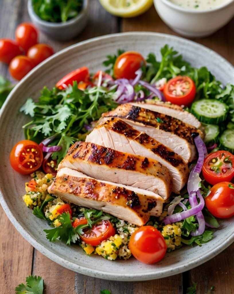 Thumbnail of Quinoa Salad with Grilled Chicken