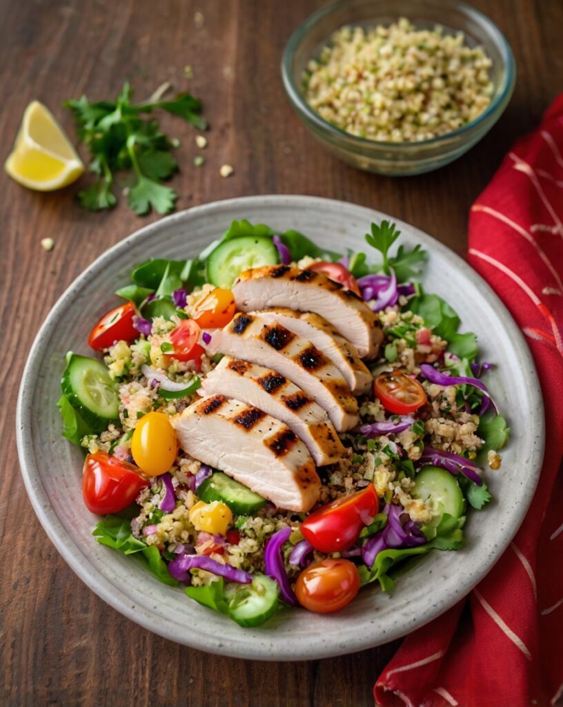 Thumbnail of Quinoa Salad with Grilled Chicken